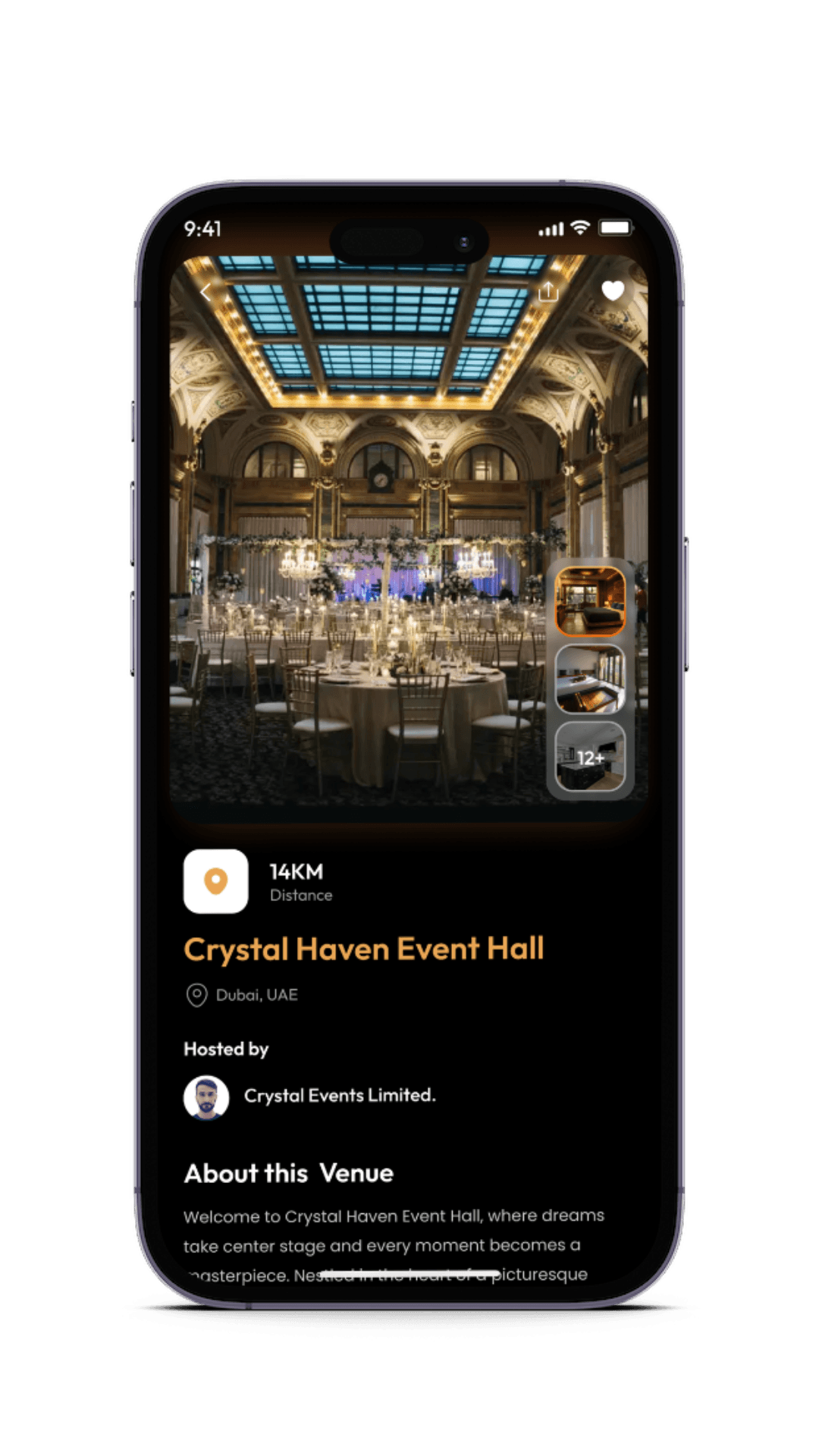 Venue Booking Preview